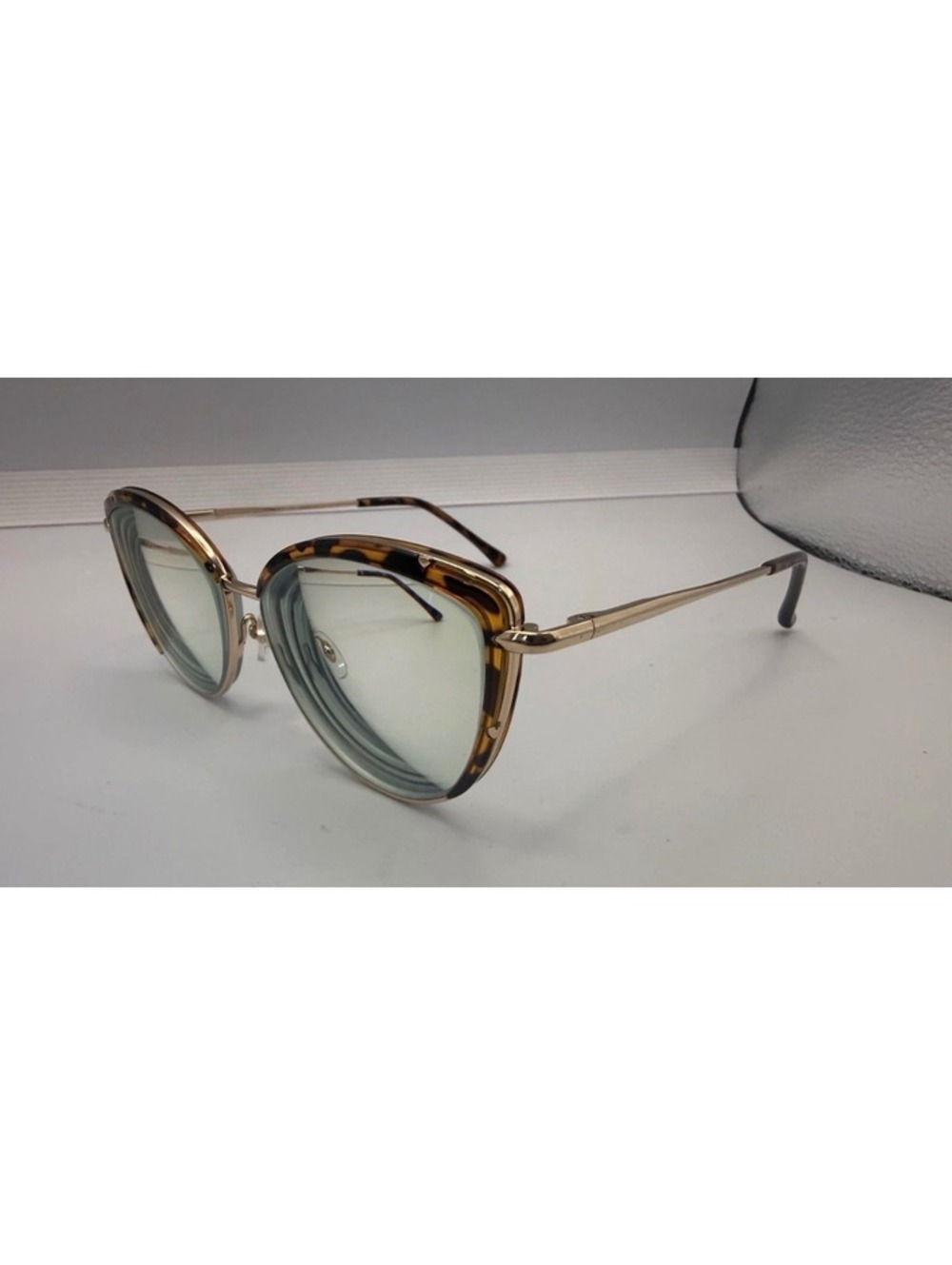 Firmoo Cat Eye Tortoise Gold Frames only W87069